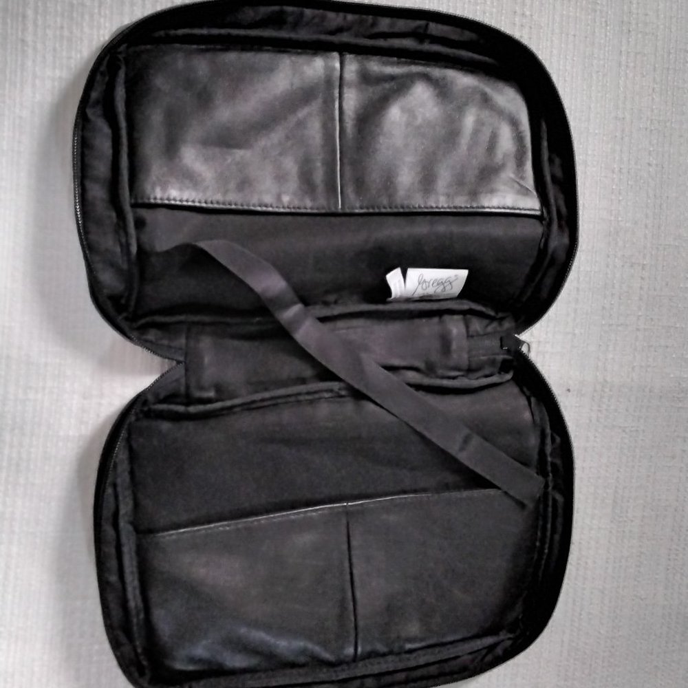 gregg USA NEW travel bags genuine leather Black Box0012